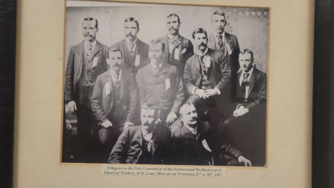 Delegates of the Electrical Industry Board, 1891.